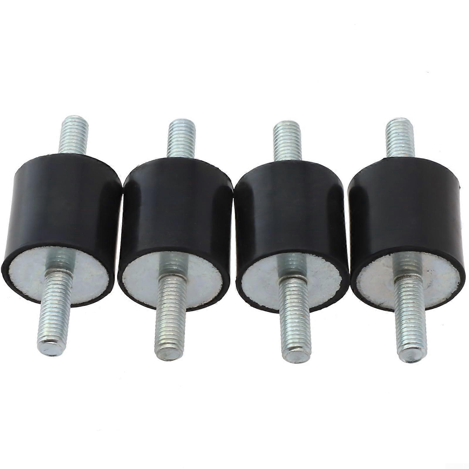 M8 Vibration Dampening Feet for Air Compressors and Equipment, 4 Pieces, Durable Rubber Material, Universal Fit
