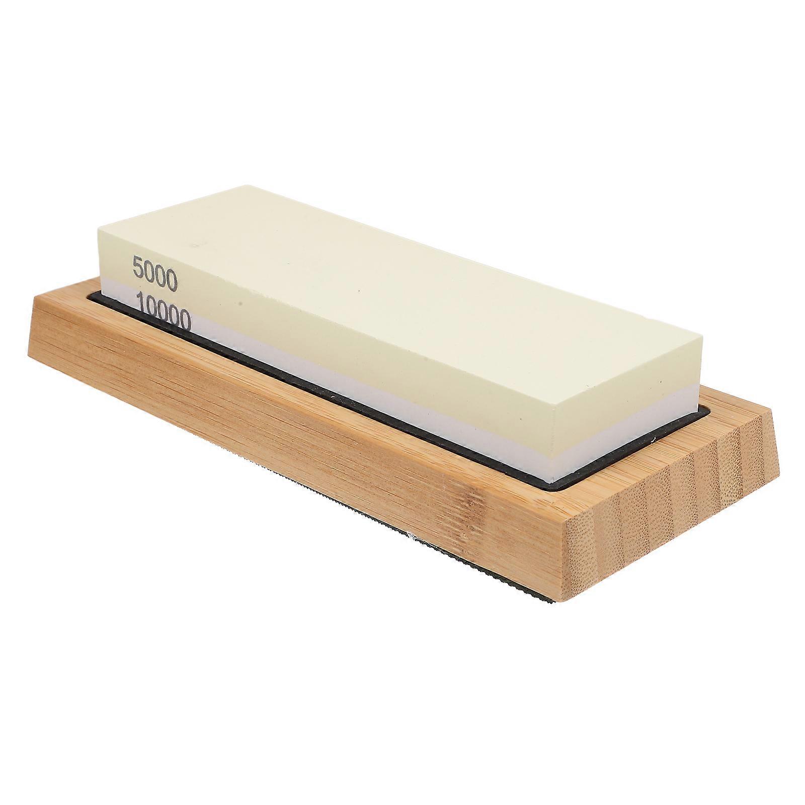 Sharpening Stone With Holder Whetstone Set Sharpening Kitchen Preparation 1Set