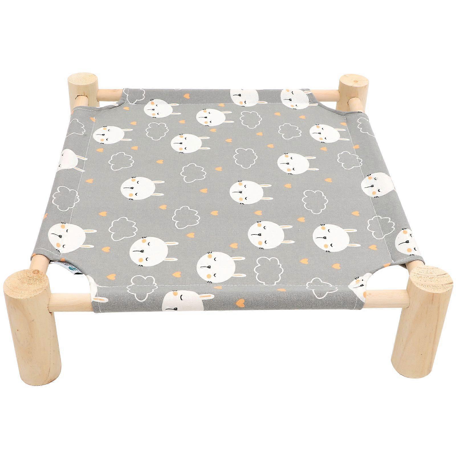 Washable Cat Bed Detachable Cat Hammock Elevated Pet Bed Pet Sleeping Bed