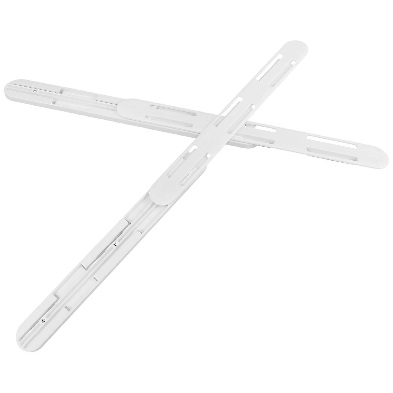 Closet Slide Rail ABS Pull Out Rail Organizer For Storage Baskets or Bins Simple Style 2Pcs