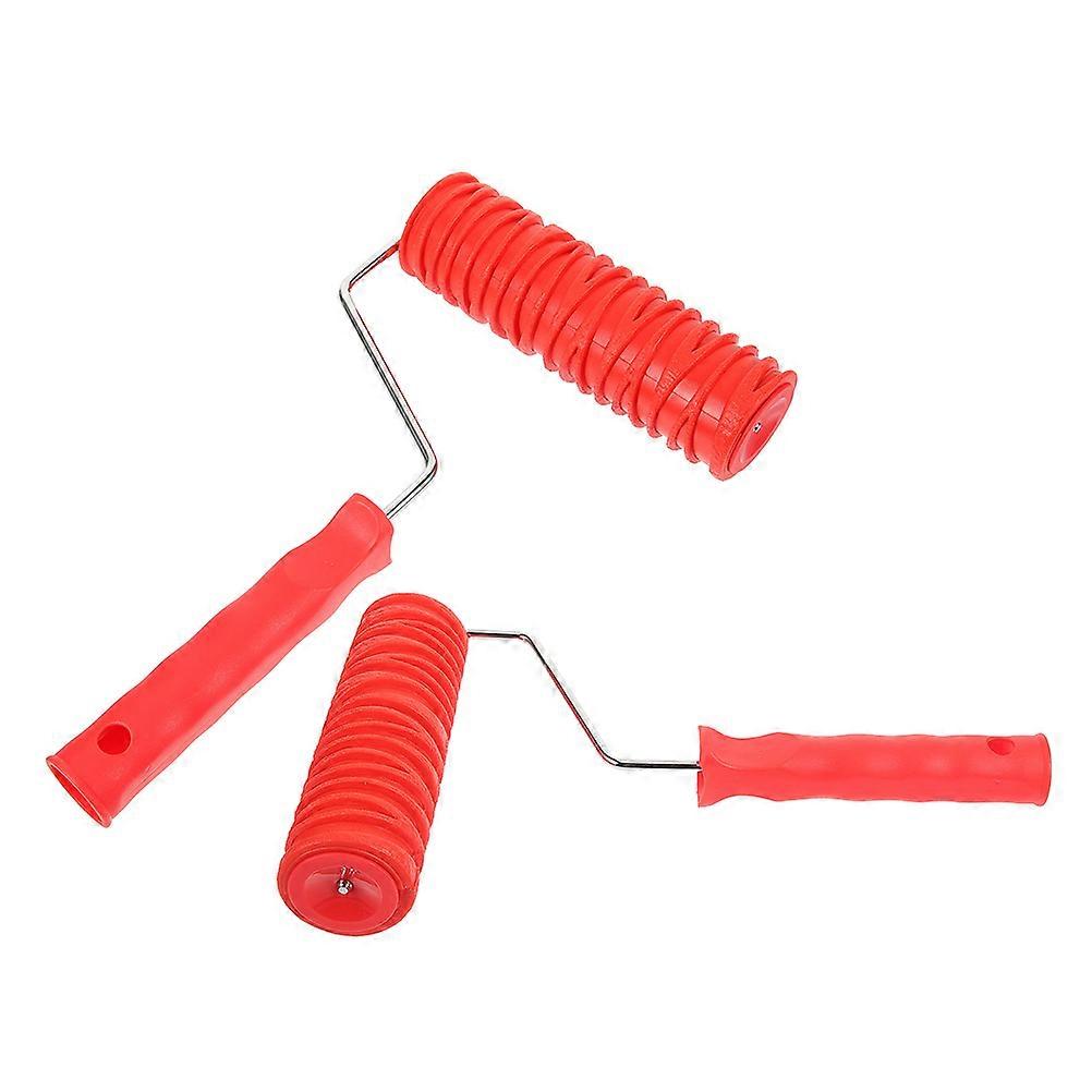 Paint Roller For Wall Textured Paint Roller Cabinet Construction Embossing Texture 2Pcs
