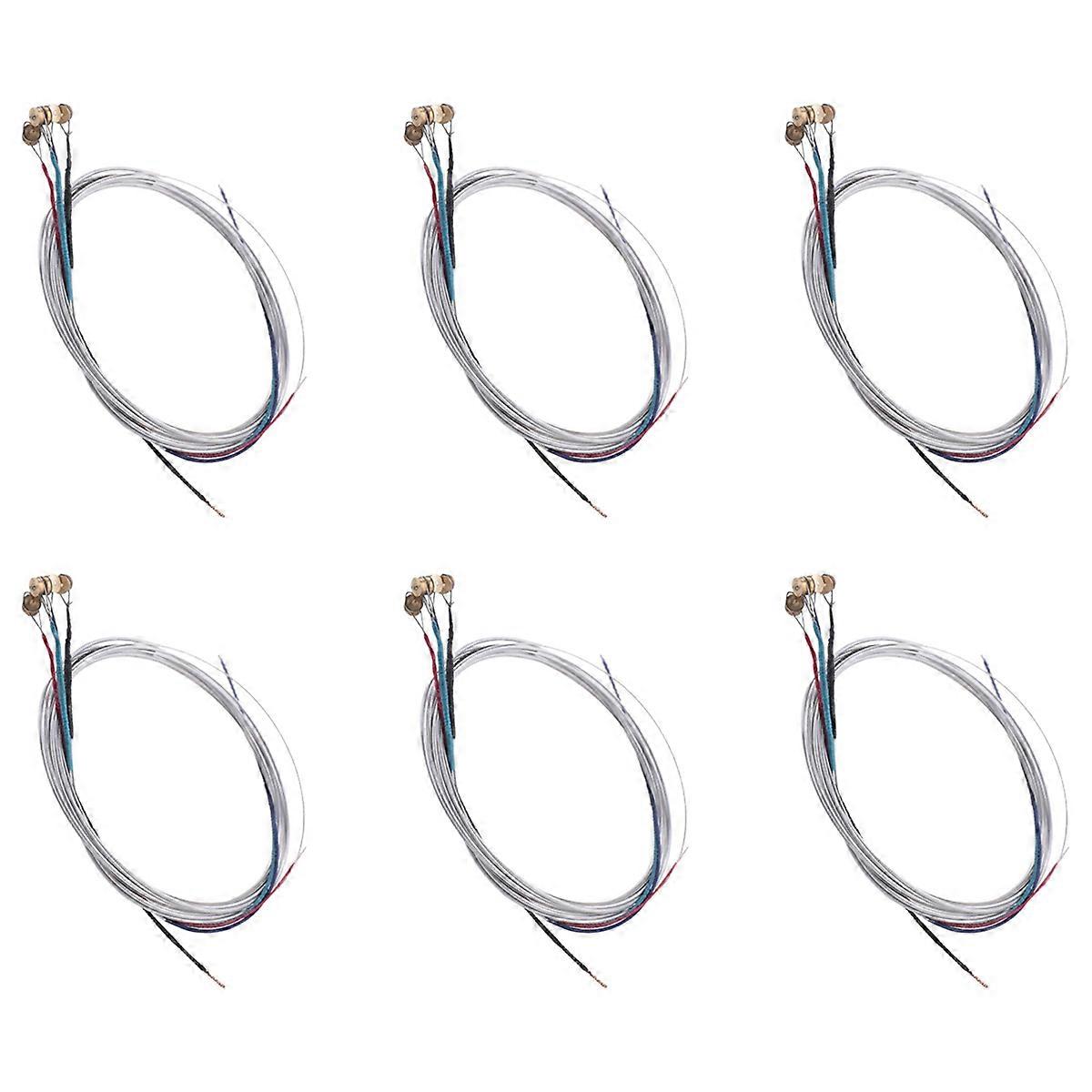 V68 1 set Violin Strings 4 Pieces E A D G for 1/8 1/4 1/2 3/4 4/4