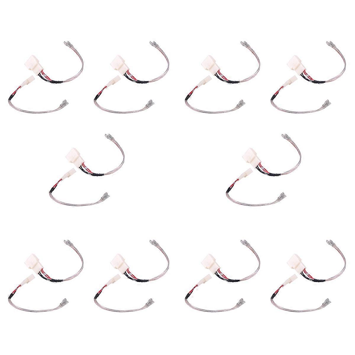 2Pcs Car Front Speaker Wire Harness Cable Adapter for 