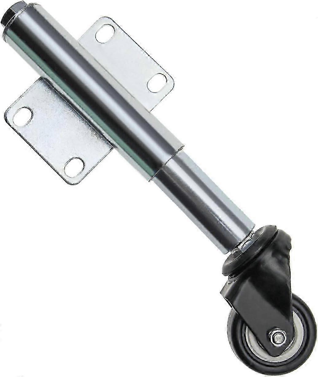 2 Inch Retractable Caster with Screw Nuts Polyurethane Door Wheel