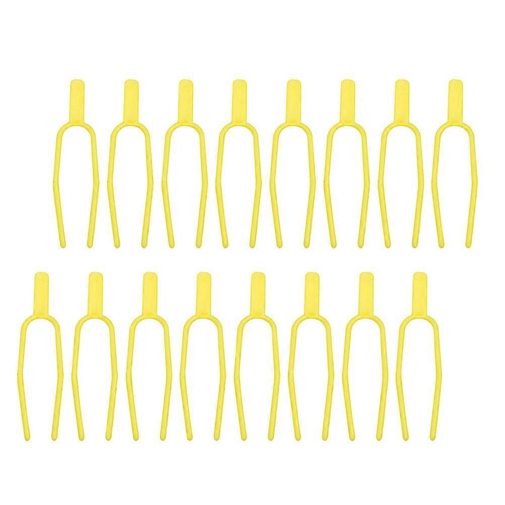 Plants Fixing Clip Plant Support Clips Anchoring Gardening Plastic Coverings 1X67CM 150Pcs