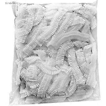 100 Pcs Disposable Shower Cap - Multipurpose Bath Caps for Women, Girls, Kids - Comfy for Home Use, Spa, Hotel Travel Shower Cap