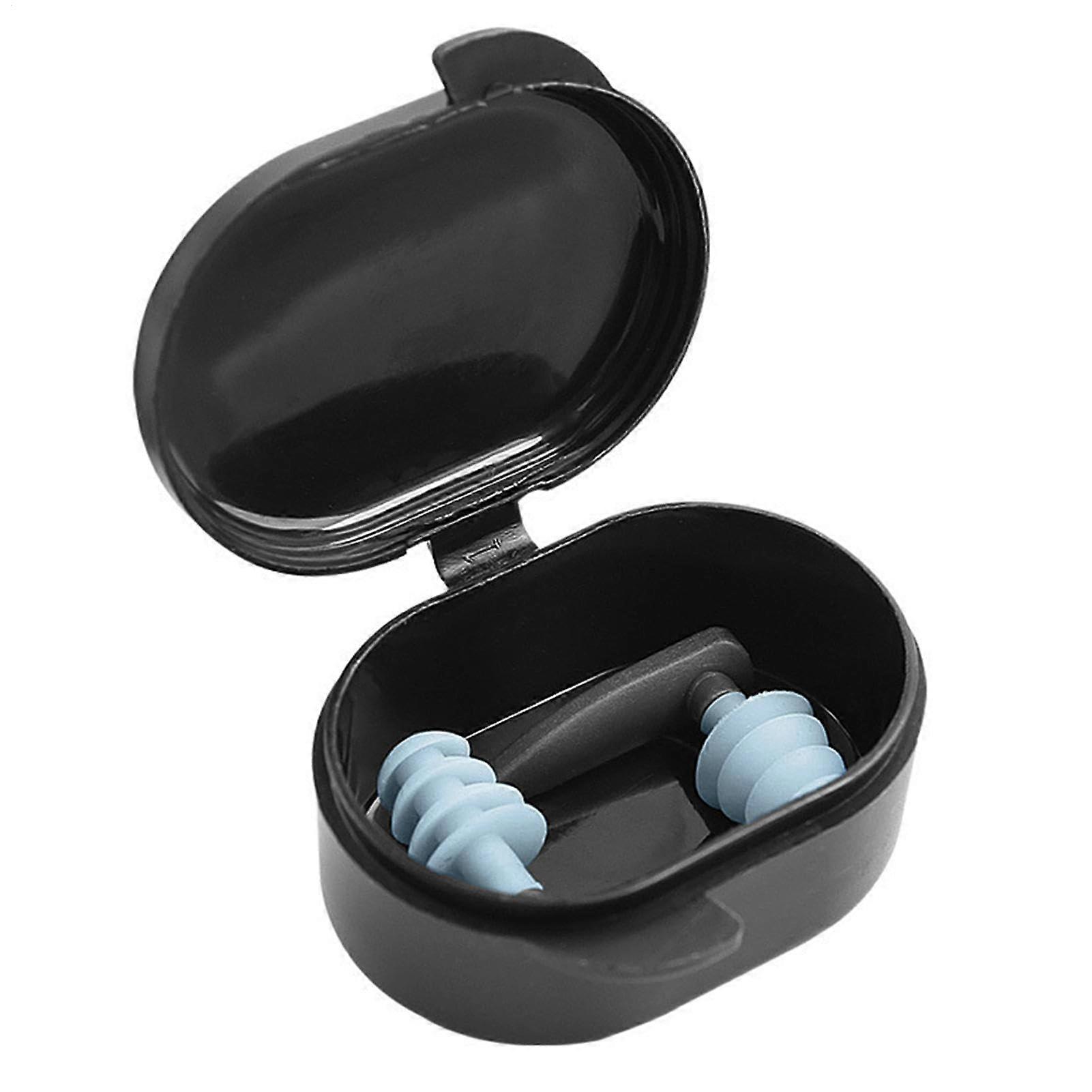Swimming earplugs, Swimming earplugs Swimming earplugs made of silicone – comfortable earplugs, 4layer design, waterproof earplugs for