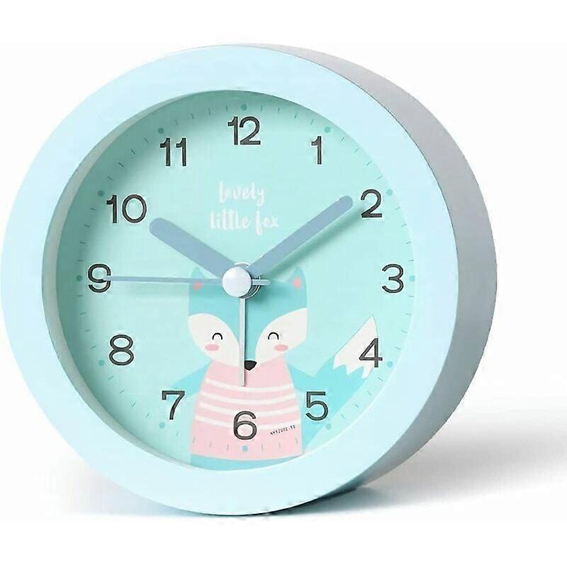 Alarm Clock for Children, Analog Wake-Up, Alarm Clock, Morning Wake-Up Clock for Children, Silent Wake-Up