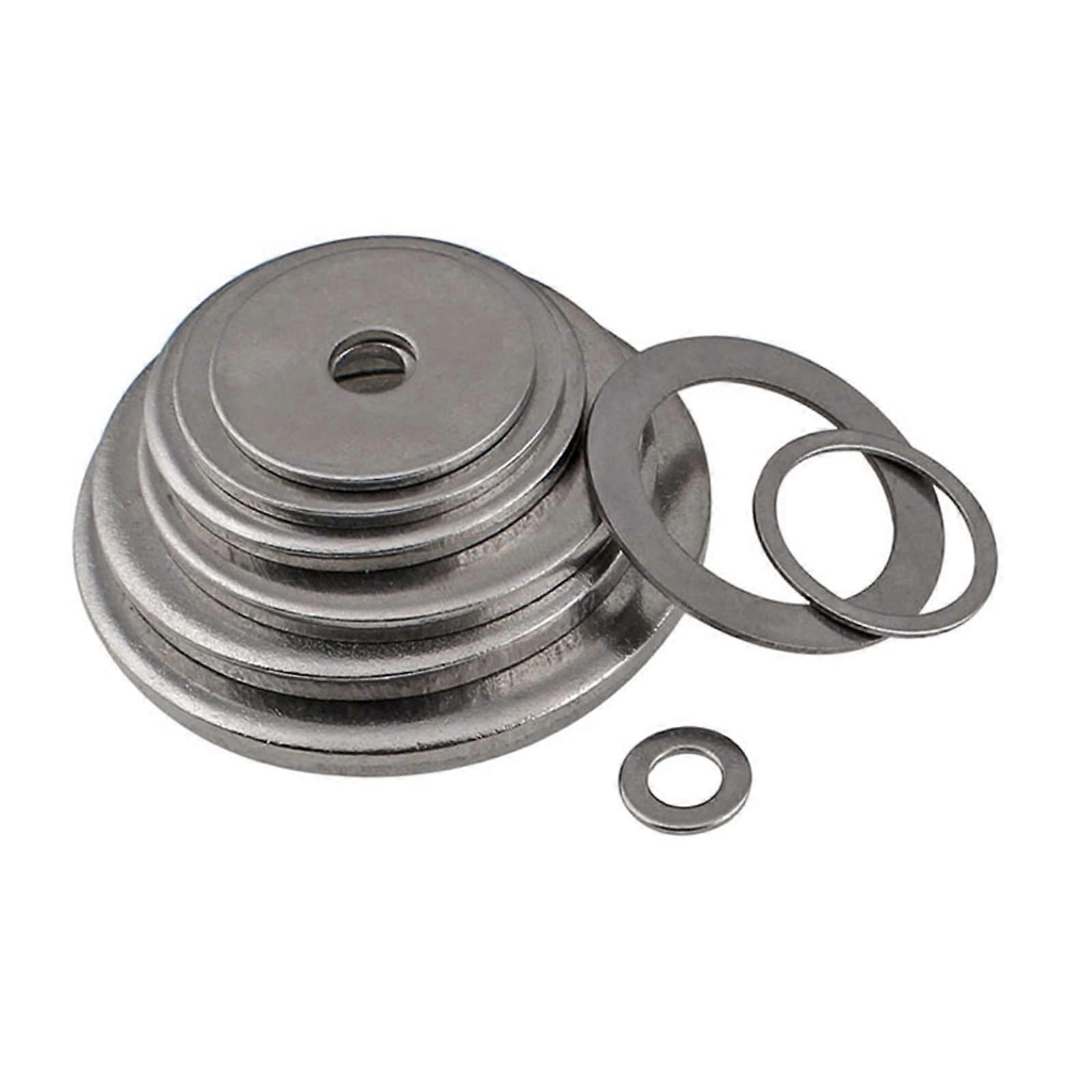 Flat Washer 316 Stainless Steel Sealing Rings M2 M2.5 M3 M4 M5 M6 M8 M10 M12 M14 M16 M18 M20 M22 M24 (Inner Diameter: M6x18x1.5, Number of Pcs: 50Pcs)