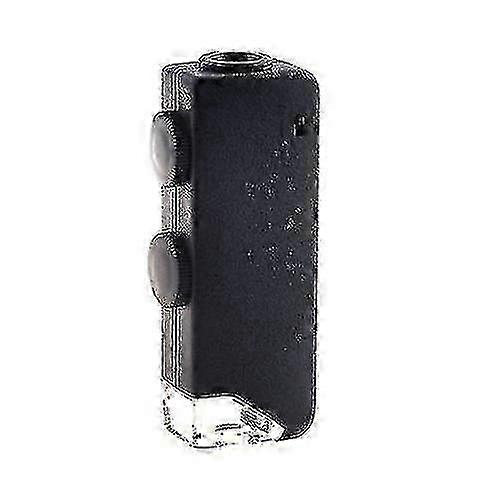 High-Quality Mini Pocket Microscope 60x100, LED Magnifier for Various Uses