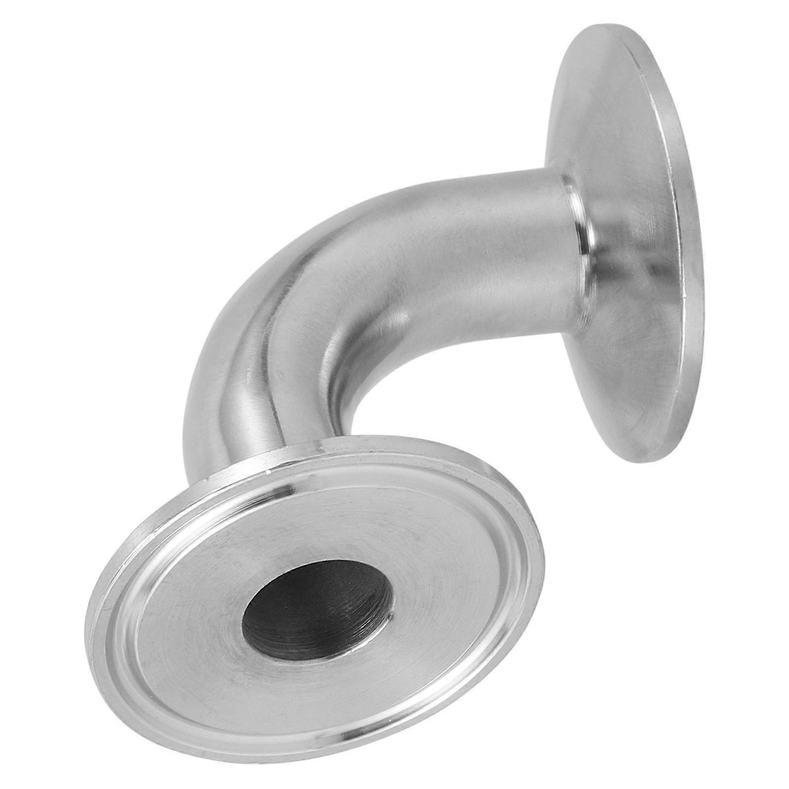 Elbow Pipe Connector Fitting For Pipe Industrial Applications Plumbing Construction Silver 7.30X5.00X5.00CM Tight Seal 1Pack