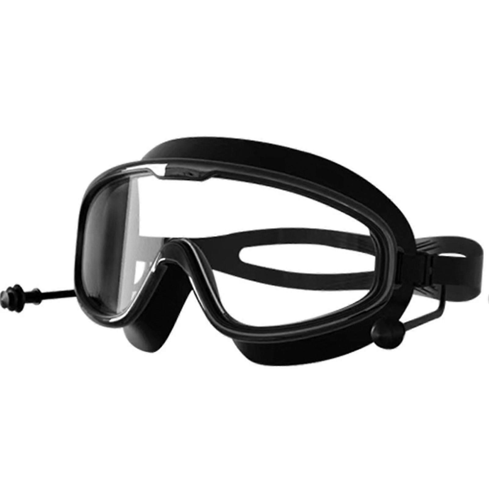 High-clarity Diving Goggles With Wide View - Comfortable To Wear, Including Earplugs, Ideal For Adult Dive And Swimmingp