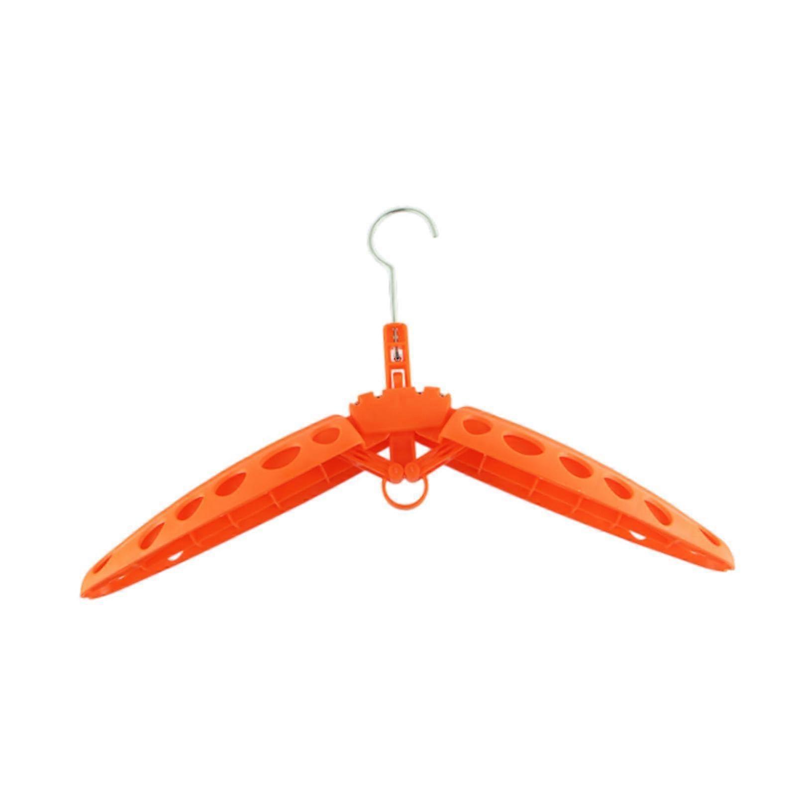 Wetsuit Hanger Neoprene Quick-Dry Portable Folding Display Holder Orange For Wet Suit Surf BCD
