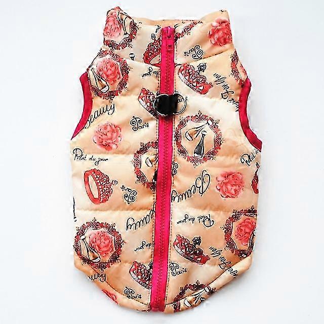 בגדי חורף חמים לחיות מחמד לכלבים קטנים מעיל לחיות מחמד עמיד לרוח בגדים מרופדים לגזעים קטנים