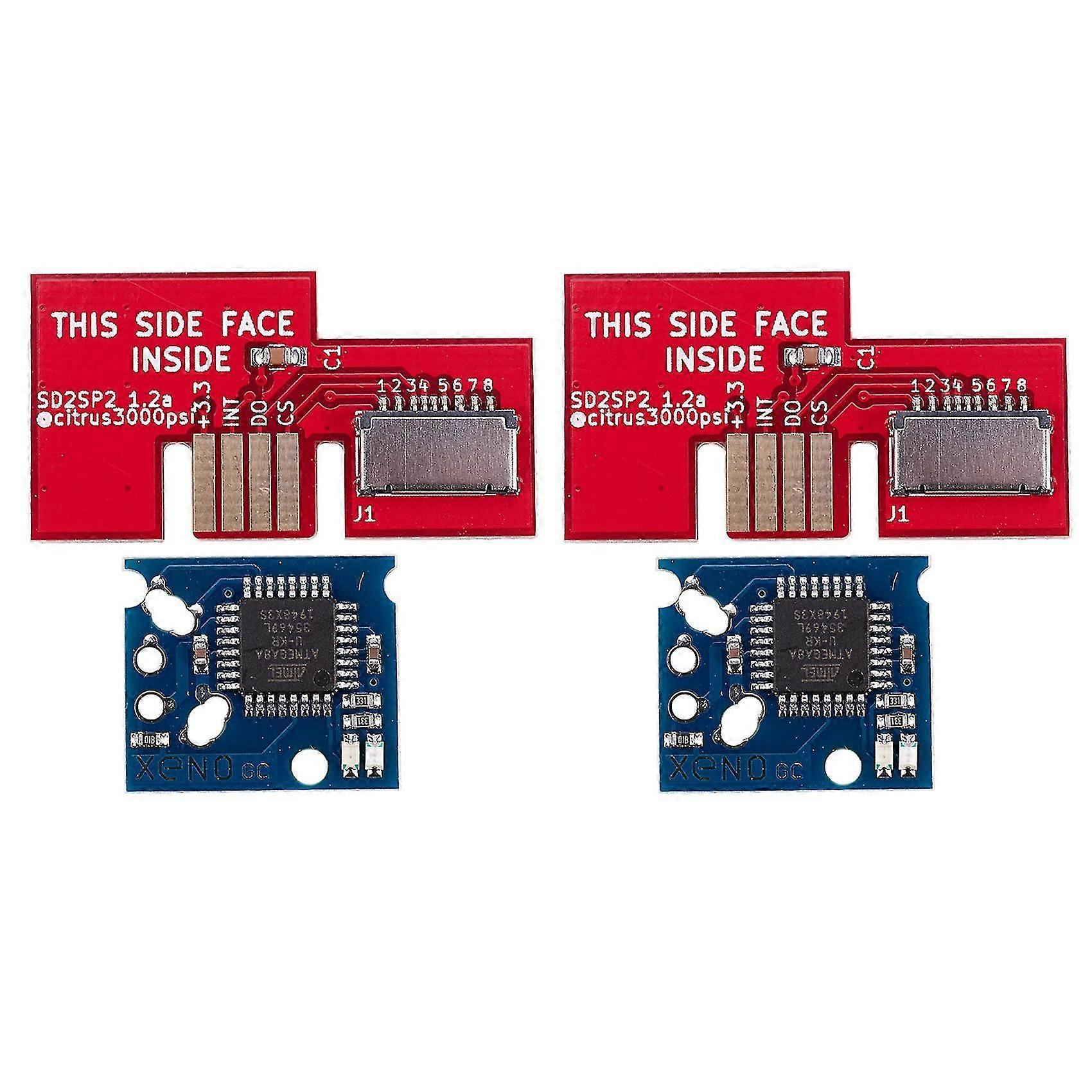 2x Sd2sp2 Sdload Sdl Tf Card Reader Adapter Replacement Red