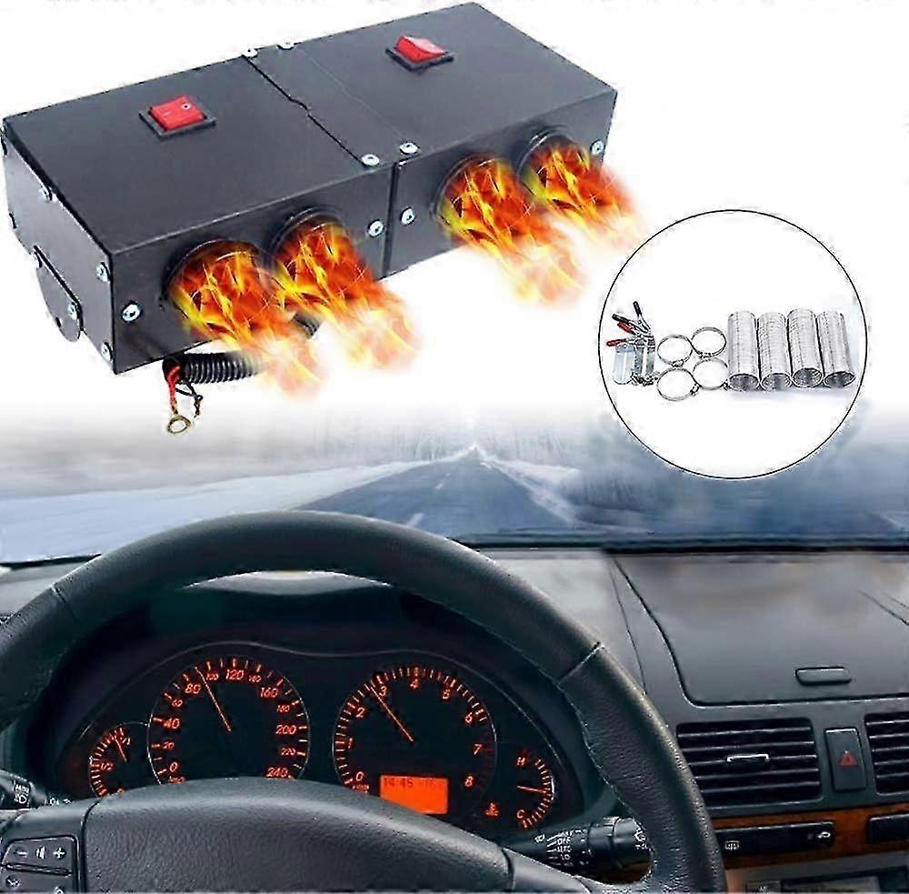 12V 500W Car Heater: Essential Heating Kit for Quick Windscreen Defrosting in Winter