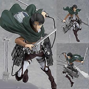 Figure in PVC di Attack on Titan Levi & Mikasa - Anime da collezione per i fan del Regno Unito