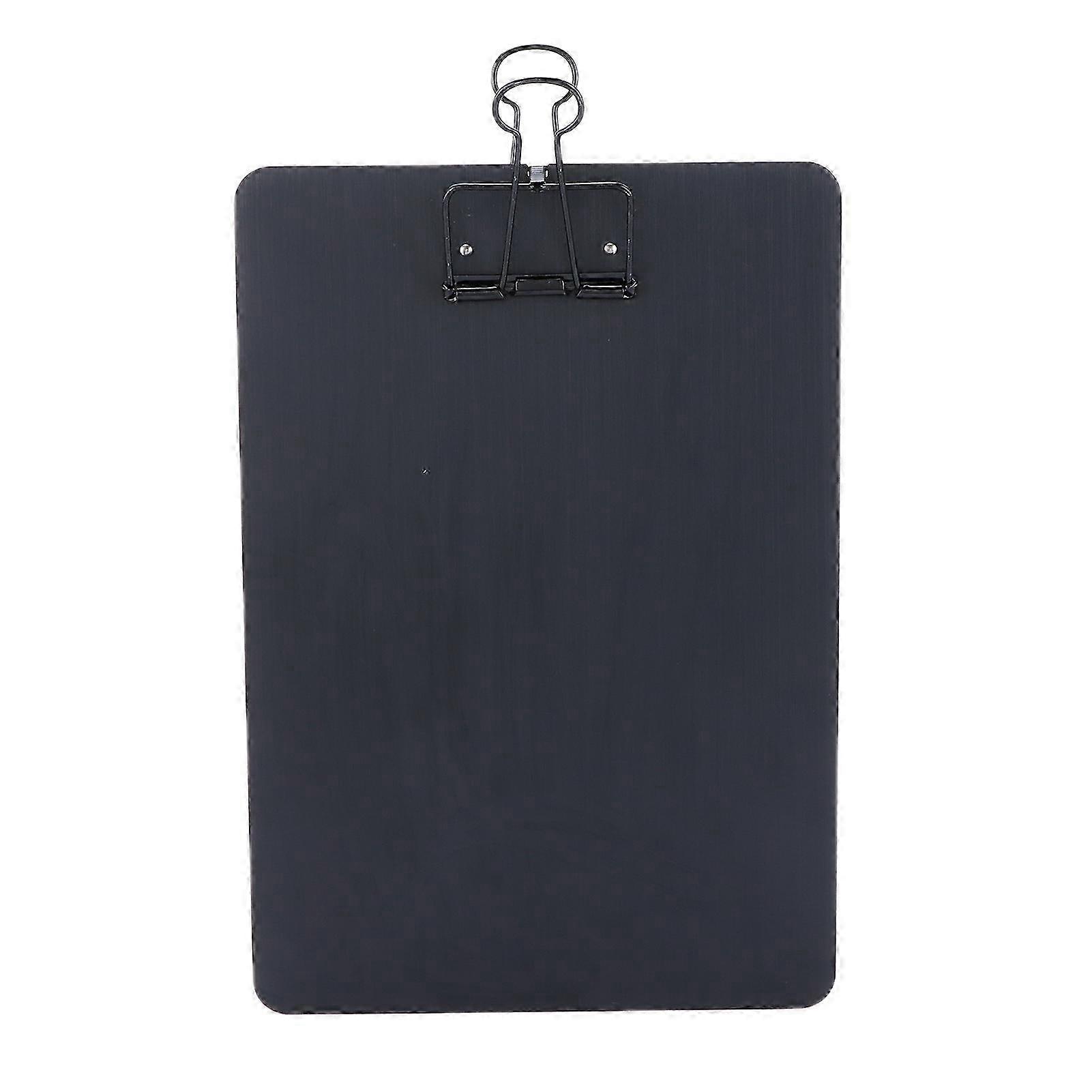 Practical Hangable Multifunctional Rust Proof Durable Multi Pack Clipboard for Writing and Painting Black