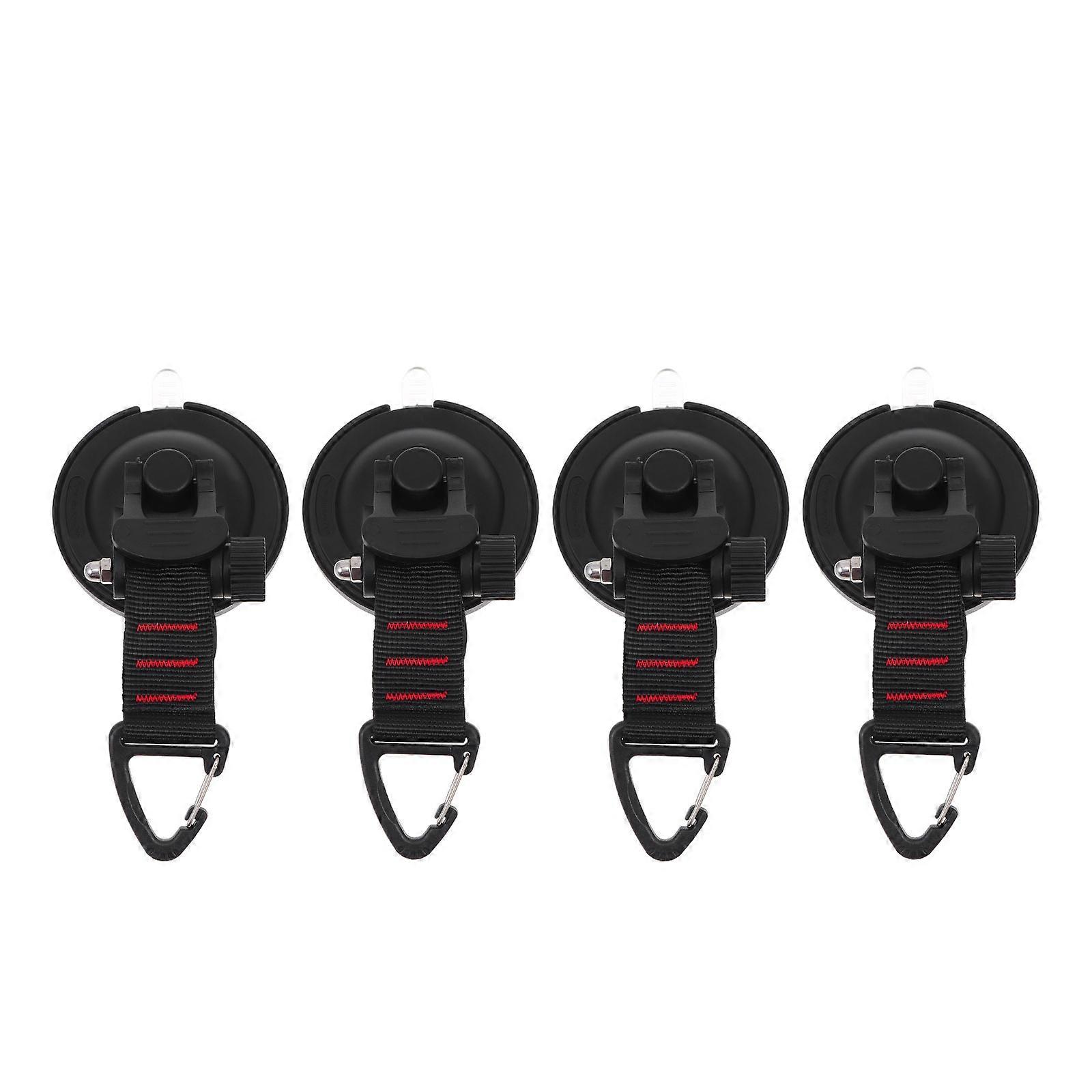 Outdoor Enthusiasts Suction Cup Anchor Vacuum Suction Securing Tarps and Tents 4Pcs