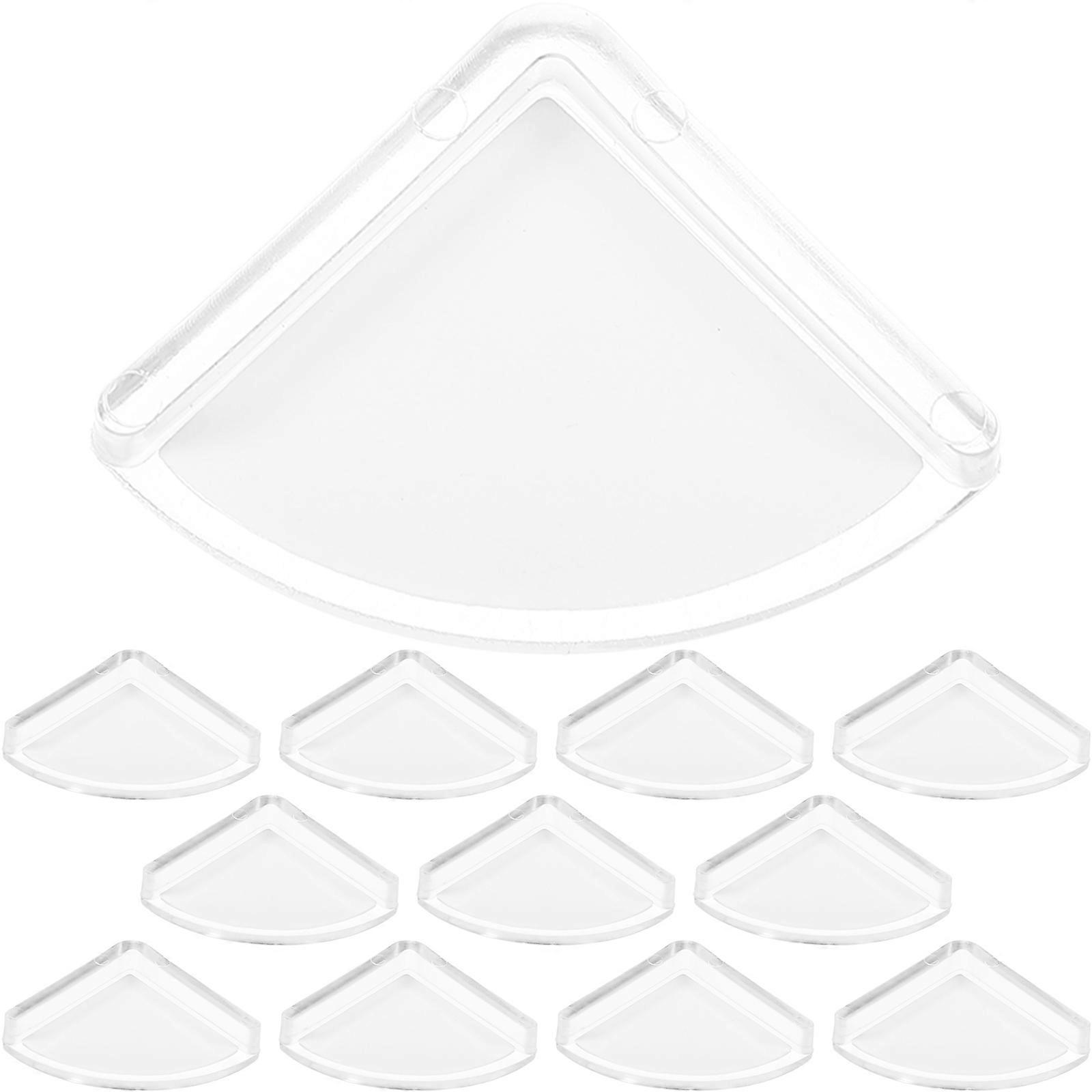 36pcs Clear Corner Edge Protectors for Furniture Safety   Transparent Bumpers for Tables and Sharp Corners with Easy Peel and Stick Installation