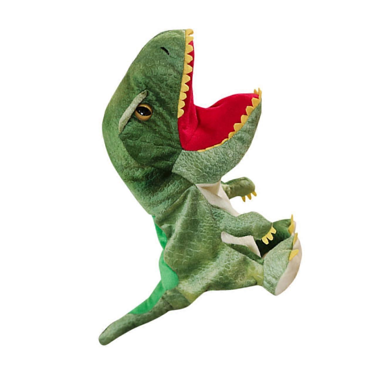 Dinosaur Hand Puppet for Realistic Tyrannosaurus Plush RolePlaying Toy