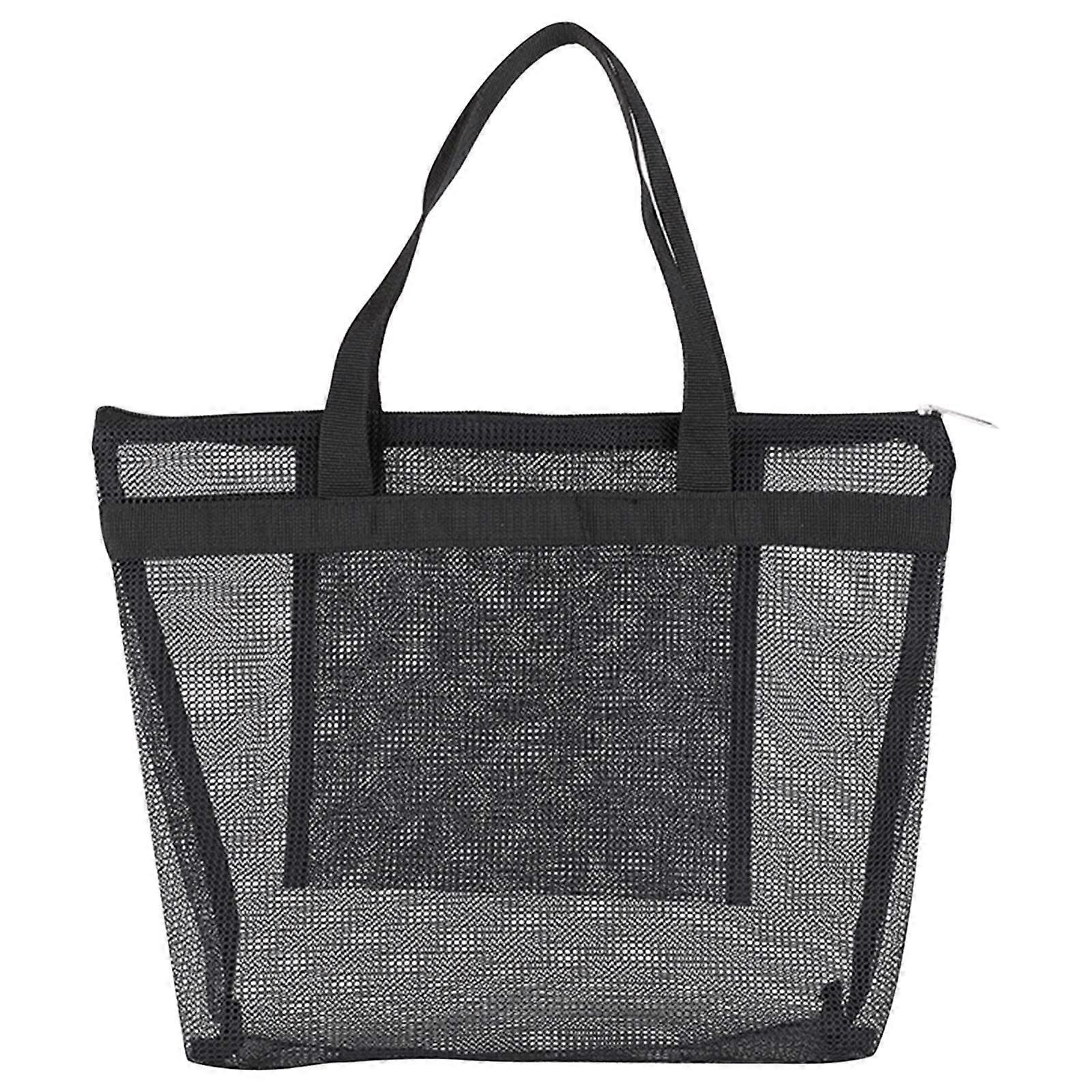Portable Mesh Shower Basket With Pockets And Carry Handle BK3 One Size Travel Dorm Gym Camping Wash Bag Storage Bag