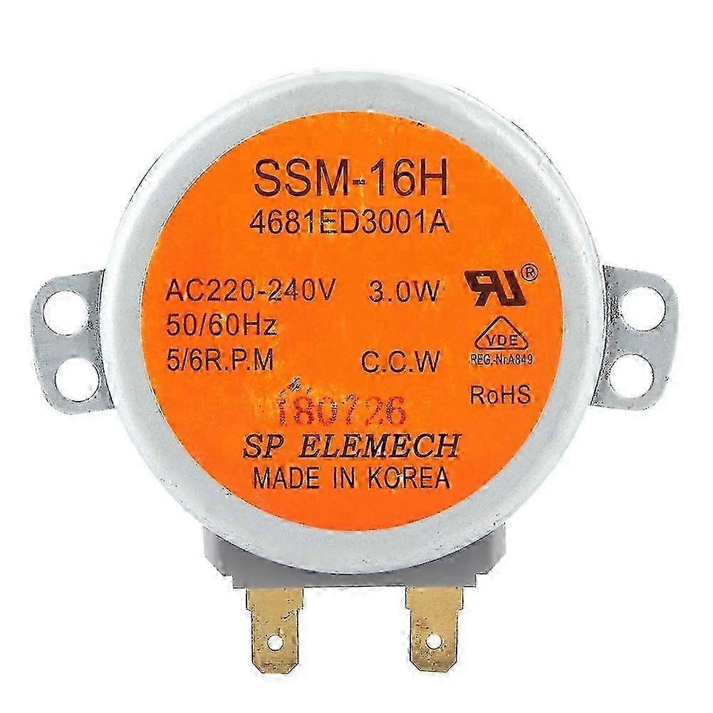 Fit for LG Microwave Oven Motor 4681ED3001A Synchronous Turntable SSM‑16H AC 220V‑240V