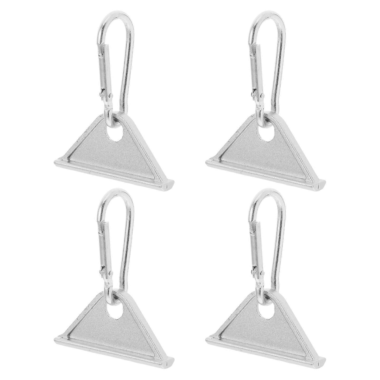 Snap Hook Aluminum Profile Extrusion T Slot Rack Accessories Triangle Slider Hook Workshop Garage DIY Projects Adjustable Position