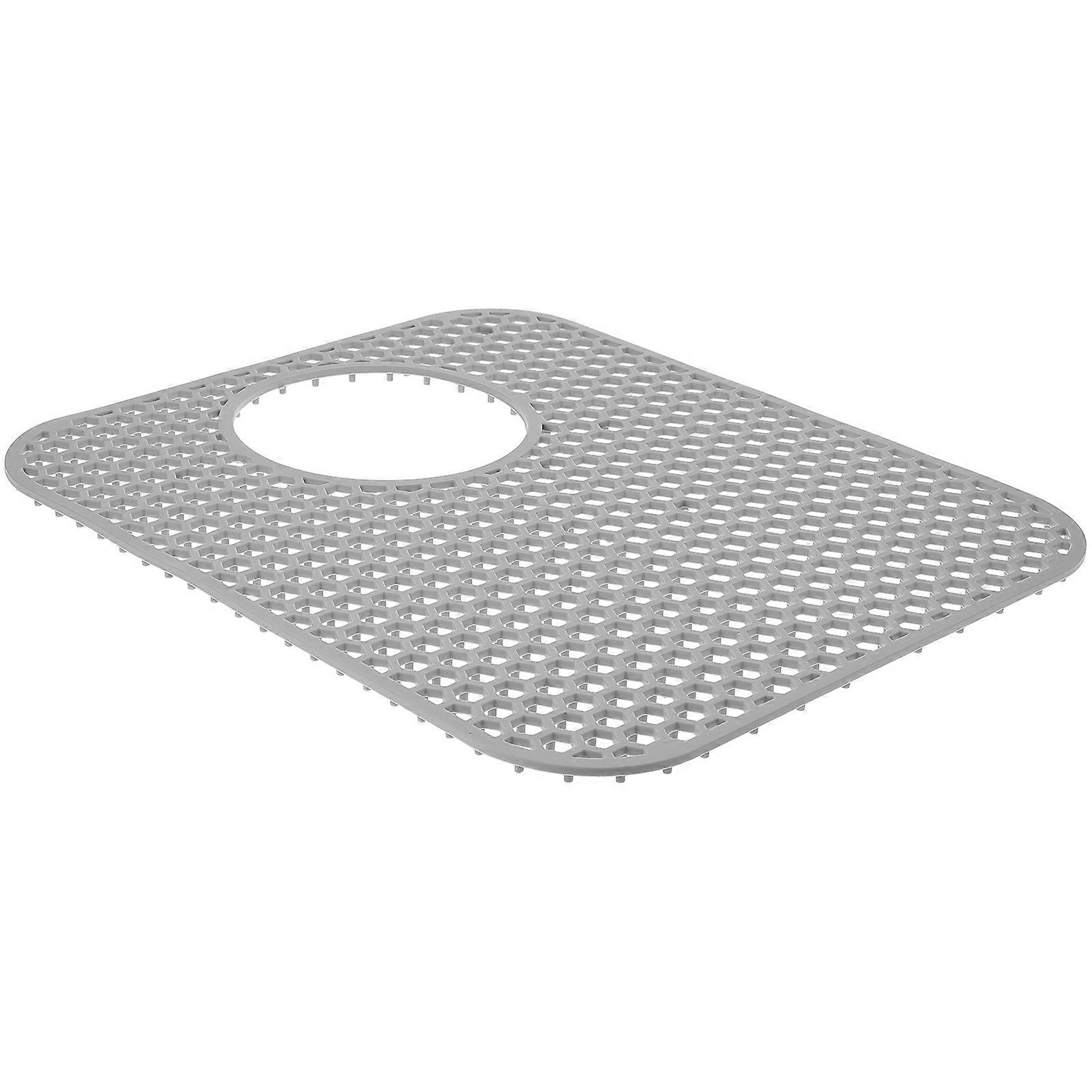 Kitchen Silicone Drainage Mat Anti Fall Dish Drying Homeowners 1Set