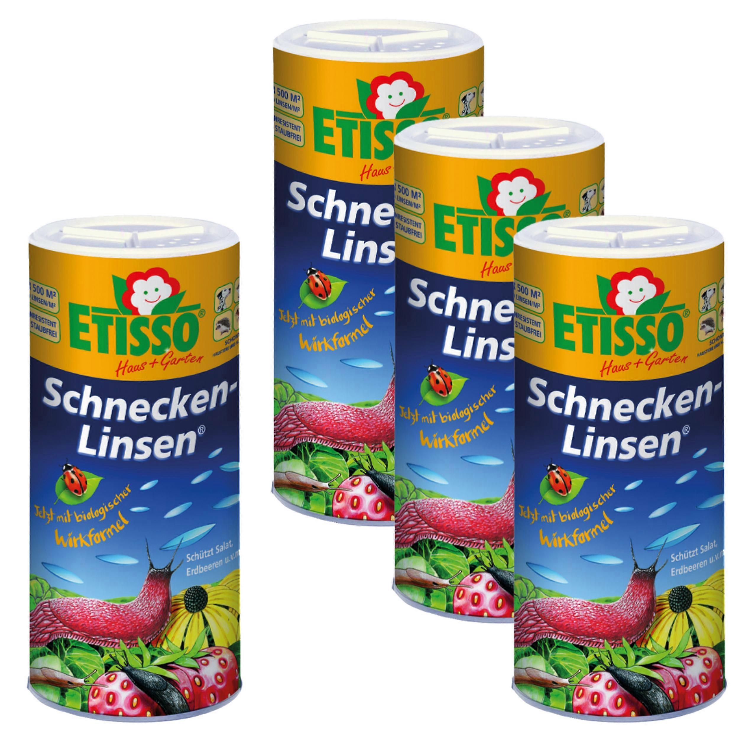 4 x ETISSO® 蜗牛扁豆®,300 克散装罐