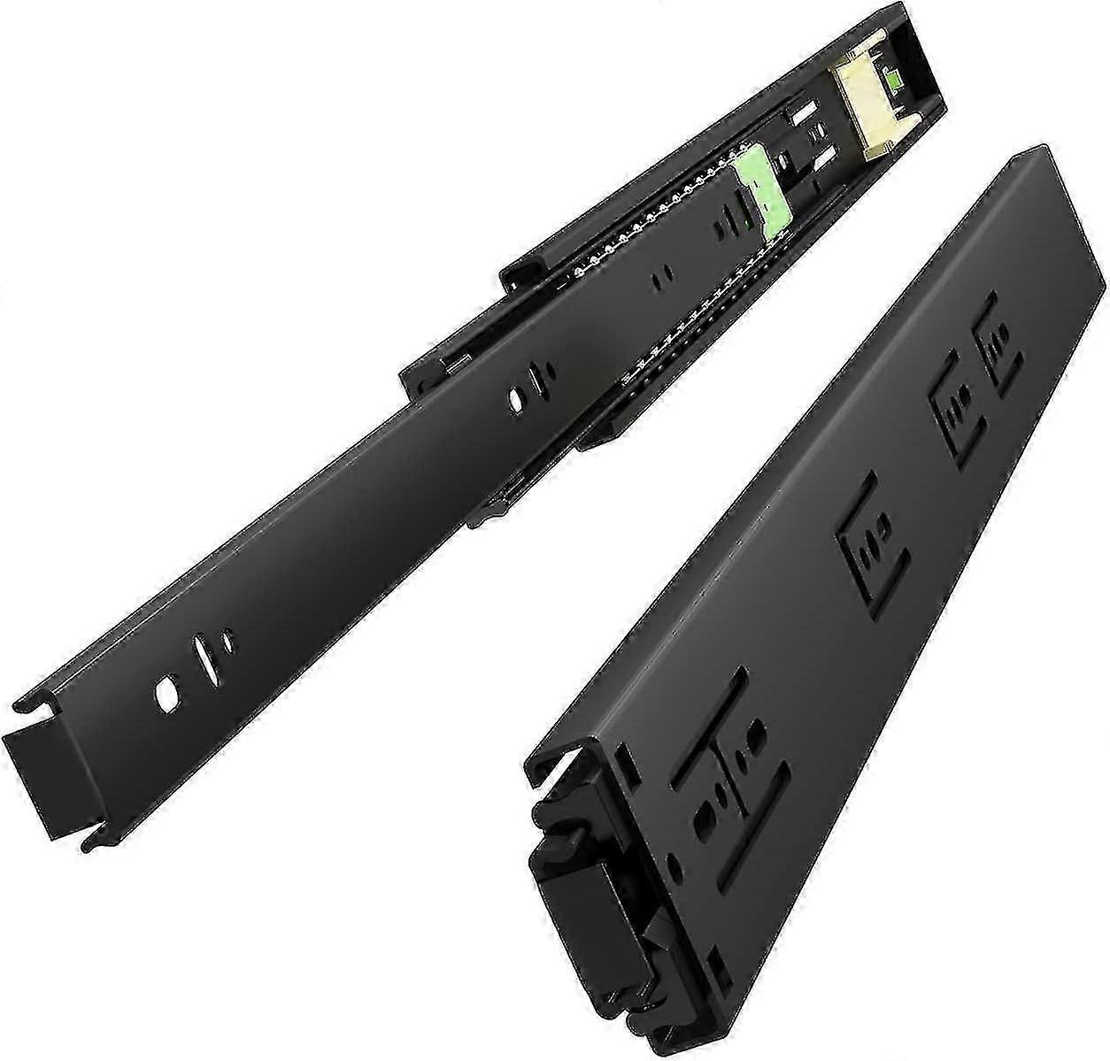 Push-to-open Drawer Slides #VF1245 300mm Push to Open, for Handleless Drawer, Full Extension, Side Mount, Heavy Load up to 45kg, 1 Pair