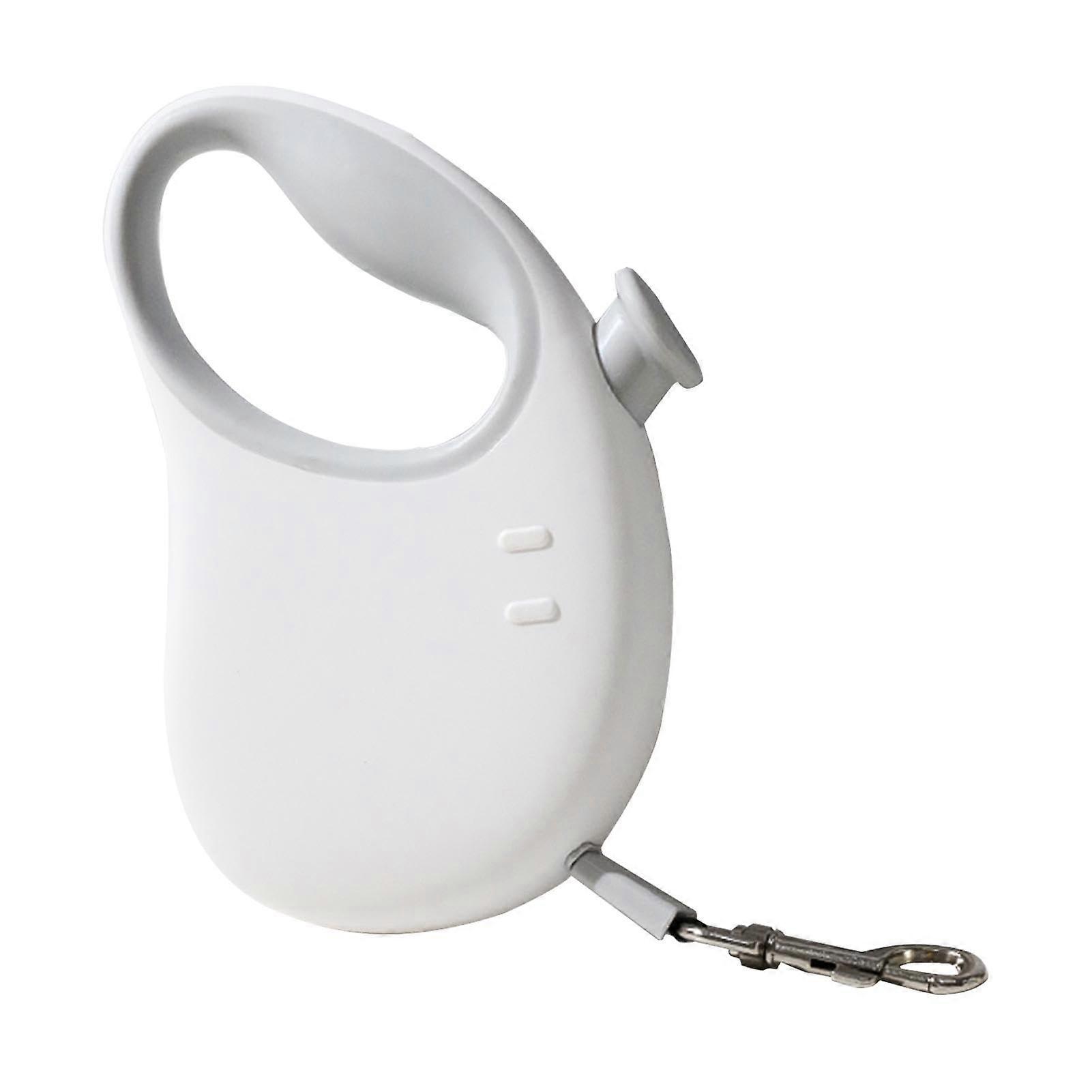 Retractable Dog Leash Reflective Band, Telescoping Auto-Release Rope, Gray Long Walking Rope For Pets