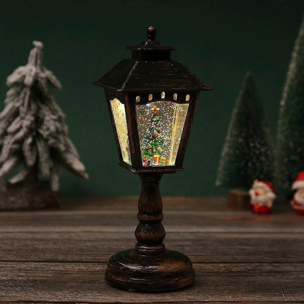 Christmas Wind Lamp with Luminous Music, Decorative Table Lamp Night Light for Dining Table and Fireplace Ornaments