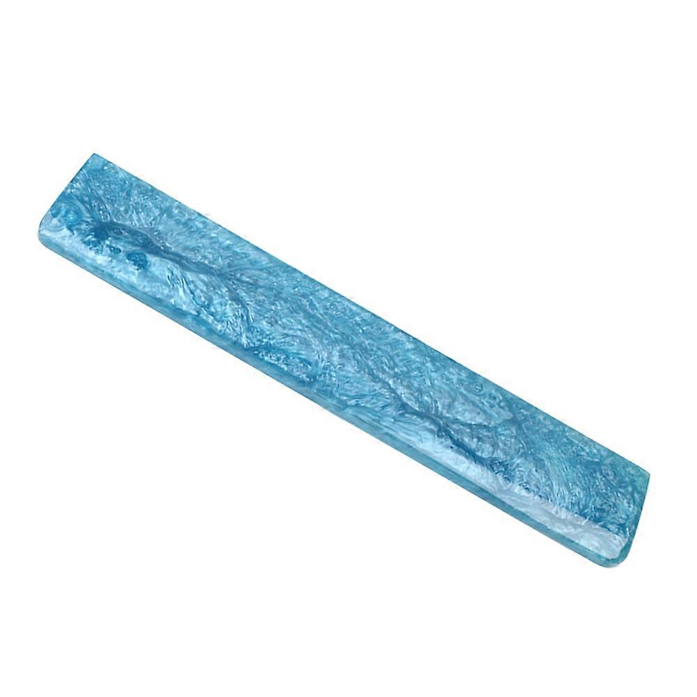 Wrist Cushion Keyboard Rest Pain Relief Epoxy Resin 11.7×3.1×0.6in Friction Protection 1Set