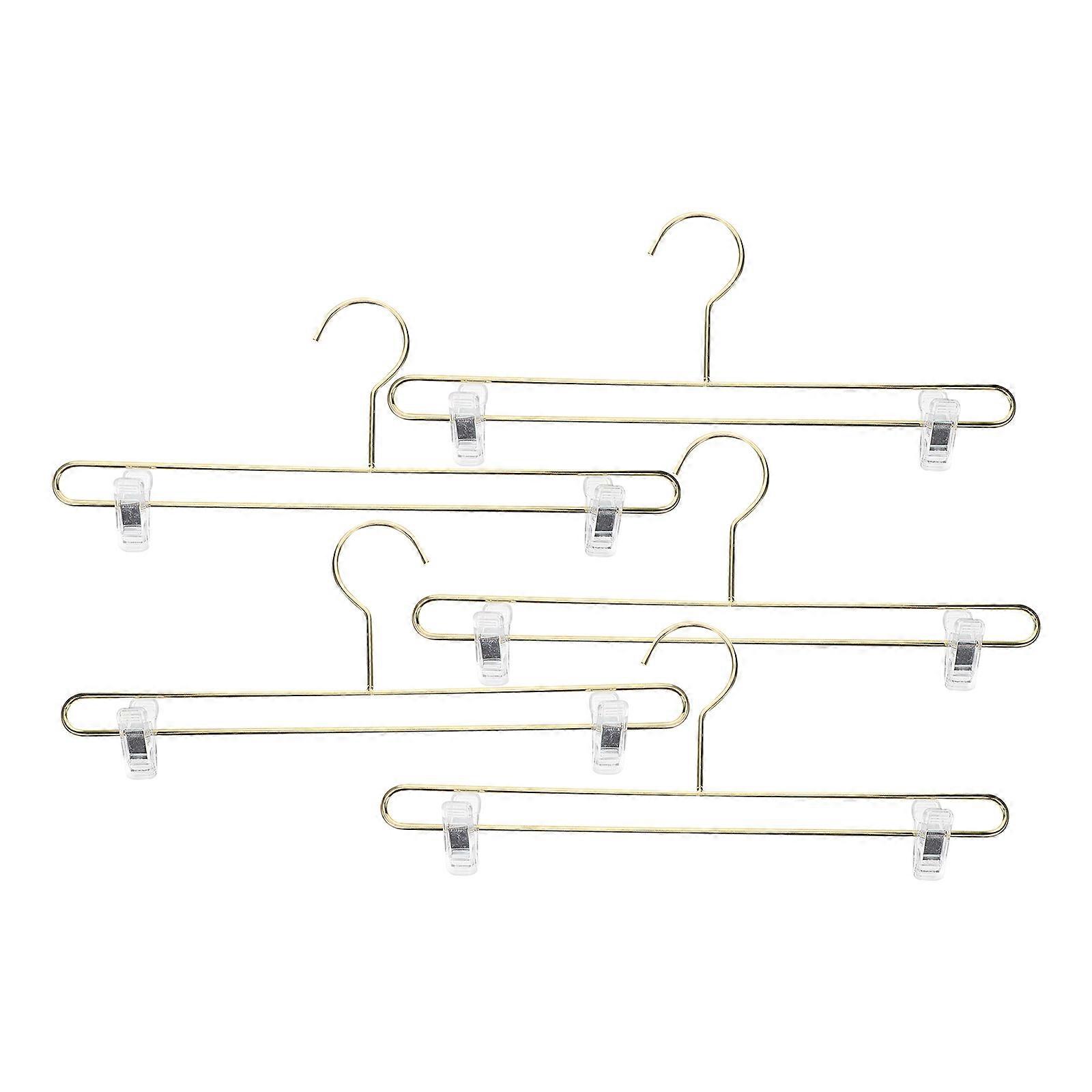 Innerwear Clips 5 Pcs Cabides de Roupas com Clipes Ajustáveis para Calças