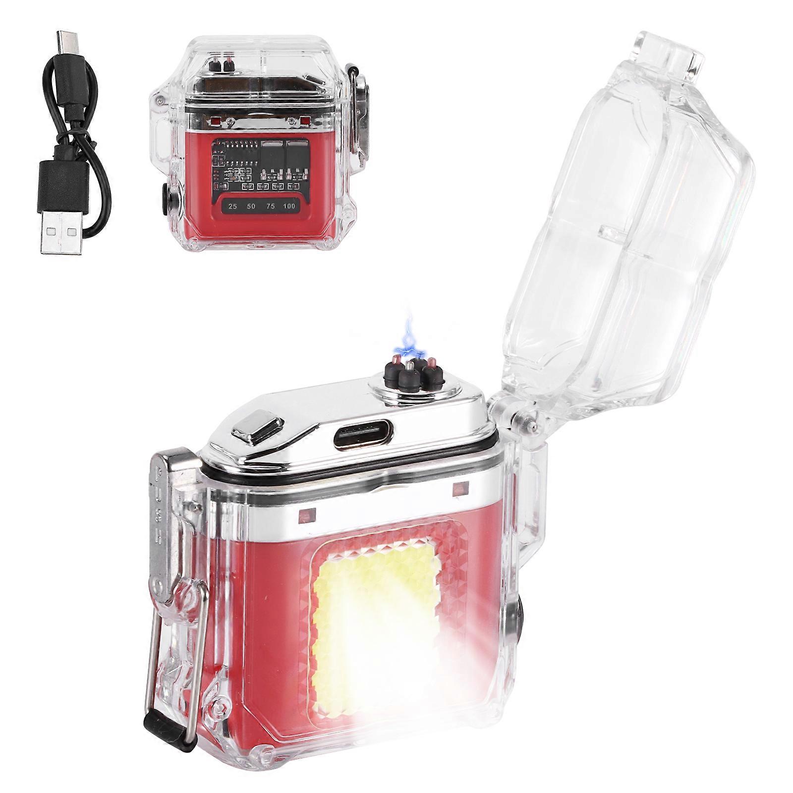 Waterproof Multi-function Lighter Outdoor Lighting (Red Color Box )