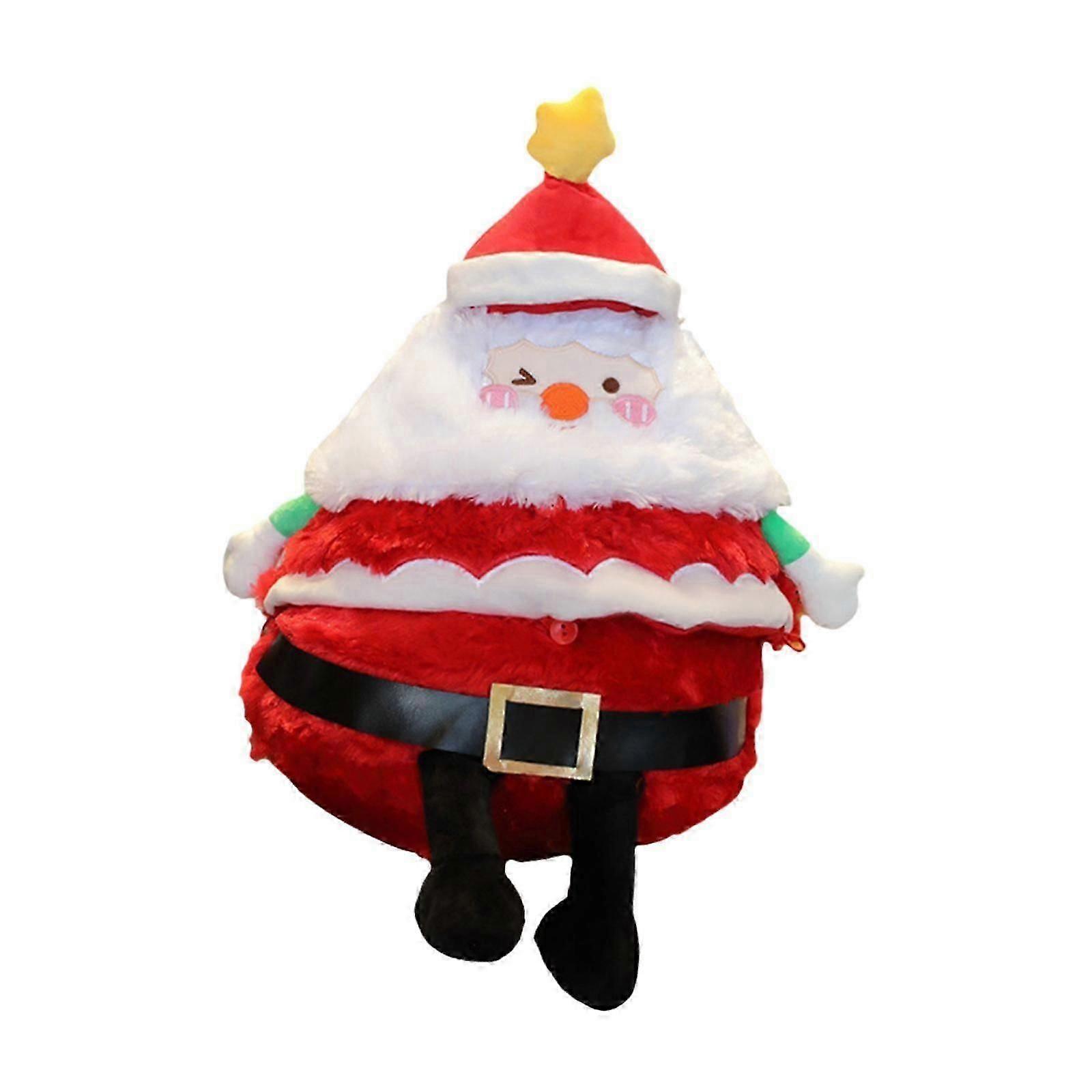 Julklappsleksak söt kuddedocka för vintersoffa