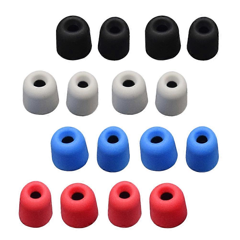 Comfortable Memory Sponge Earplugs Ergonomic Earcaps for Home Use 8 Pairs