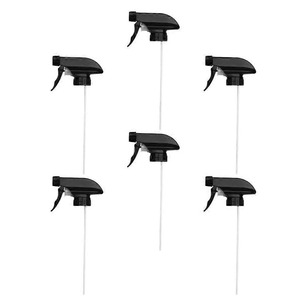 Sprayer Nozzle Set 6 Pack for Garden & Hair Spray – Plastic Bottle Heads