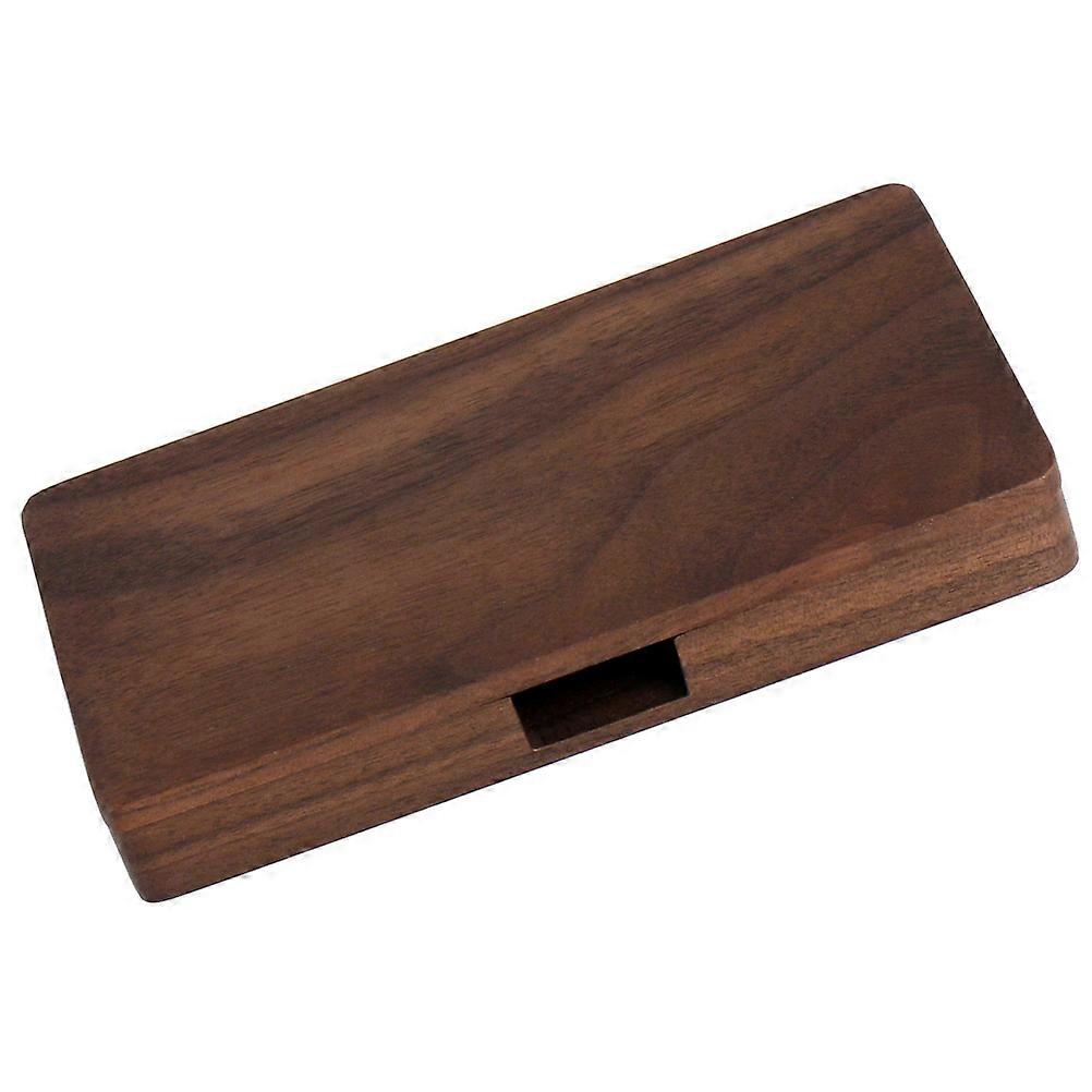 Passport Storage ID Cards Case Rectangular Professional Design For Business Events 12.00X6.80X1.50CM Brown 1Pack