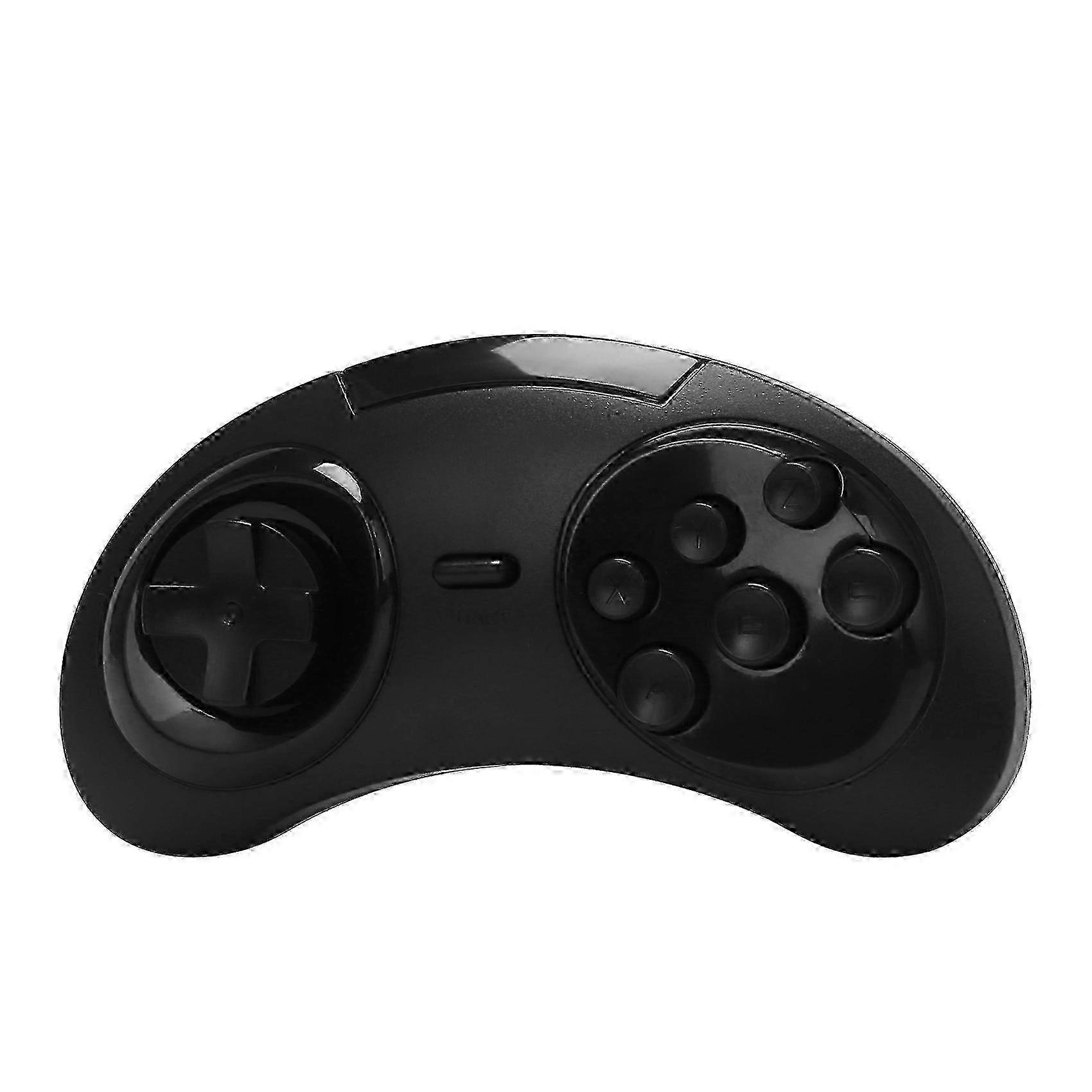 Wired 6-Key USB Gamepad Controller Joypad - Black Plastic Game Controller Compatible with PC & Console Gaming SZRH AC-