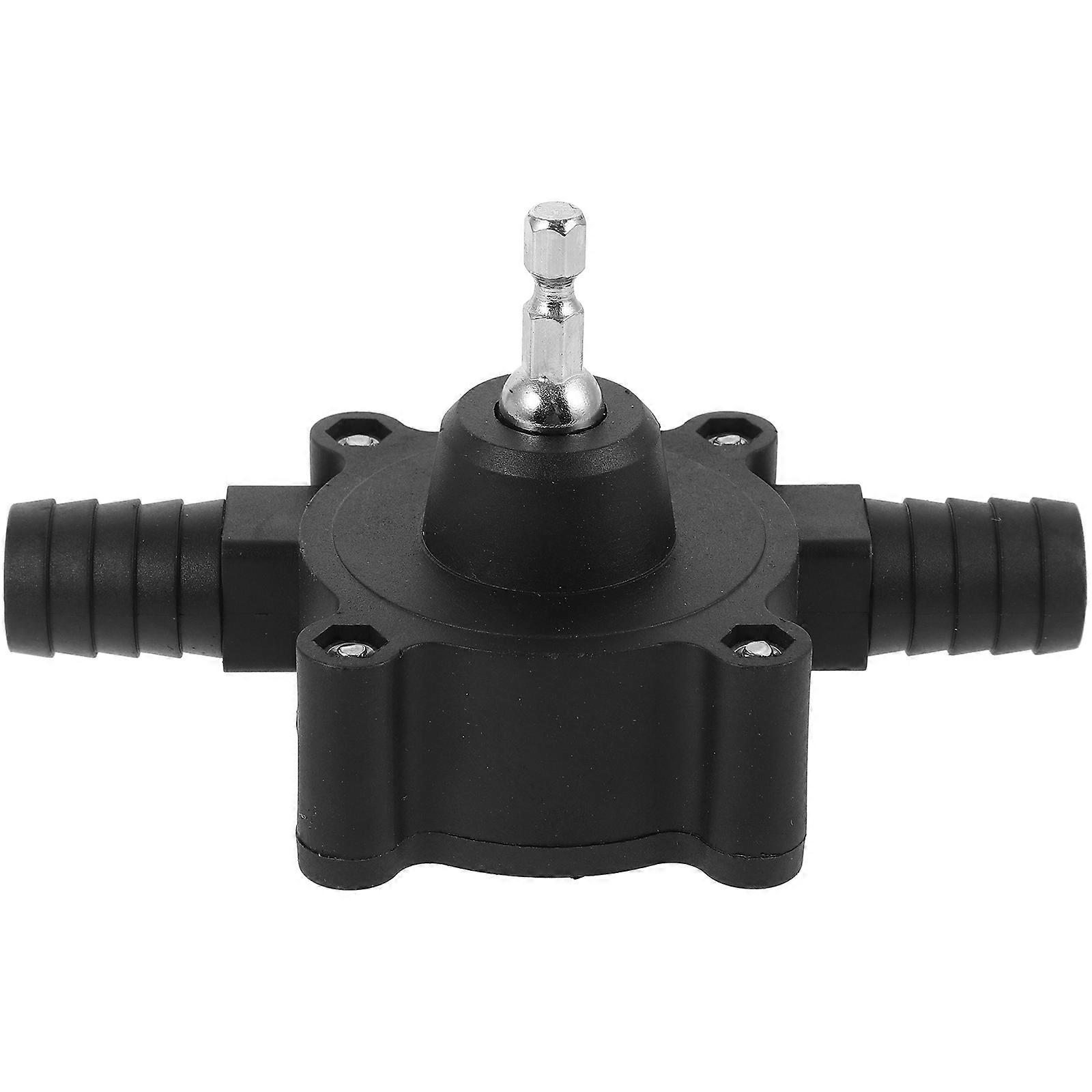 Drill Pump Oil Transfer Self Priming High Efficiency Compact Design For Liquid Transfer Equipment 1Pack