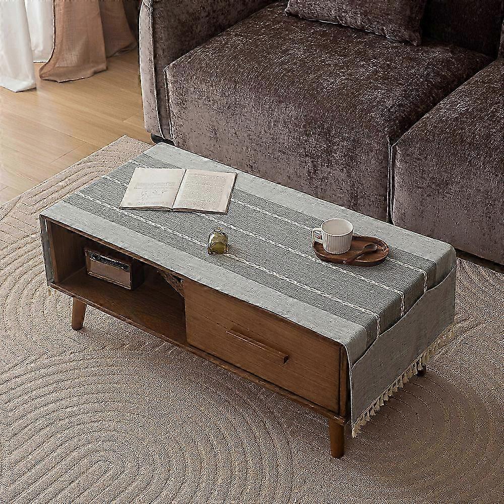 Waterproof Table Runner Checkered Tea Table Mat - Practical and easy to clean waterproof material for everyday use. 2025