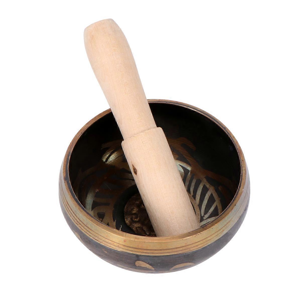 Color Singing Bowls Meditation Tool Assorted Color Copper Bowl For Relaxation 1Set