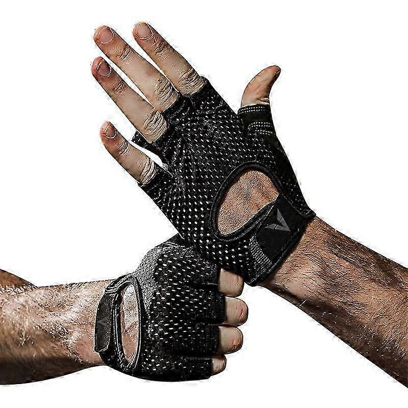 Fitness Gloves Protect(A Pair Black XL)