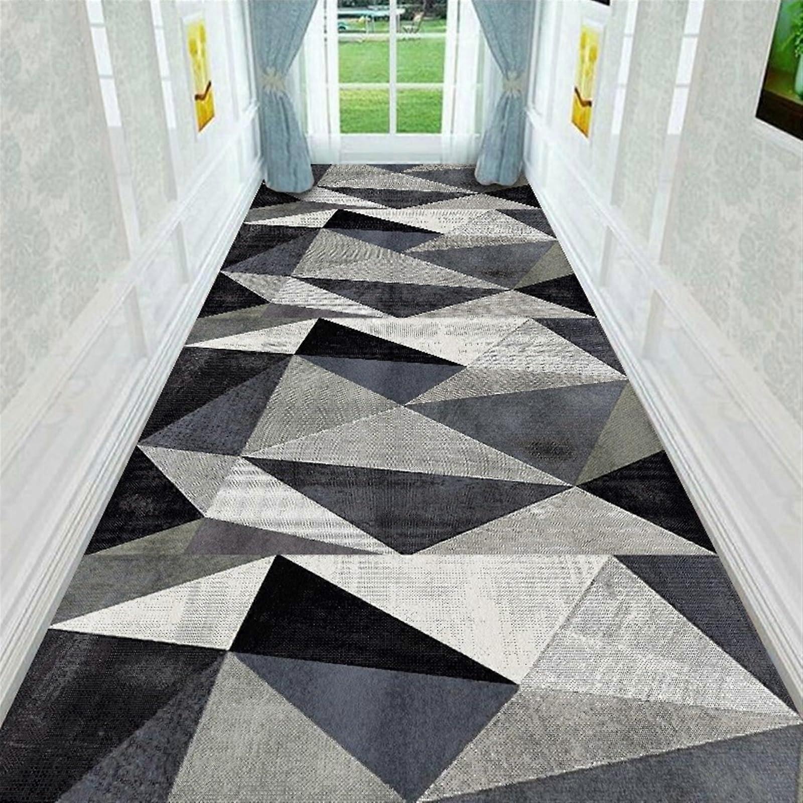 Carpet Runner Hallway, Antifouling, Machine Washable, NonSlip (G, 60 * 140CM)