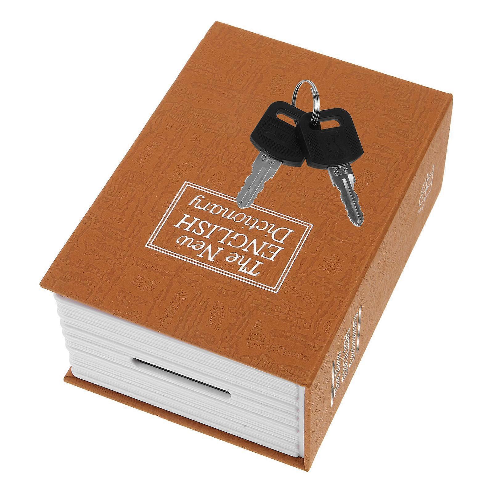 Creative Book Statue Piggy Bank for Money Storage with Multi Color 5x3x2 Inches
