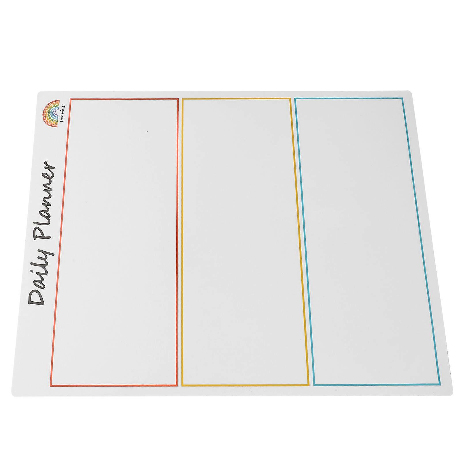 Memo Planning Whiteboard Refrigerator Writing Board Home Organization Erasable 1Pack