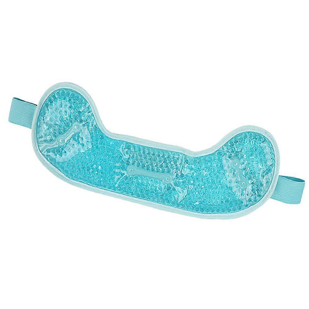 Gel Ice Headaches Wrap Reusable Cold Compression Cervical Ice Pack 30x7cm and Loop 1Pack