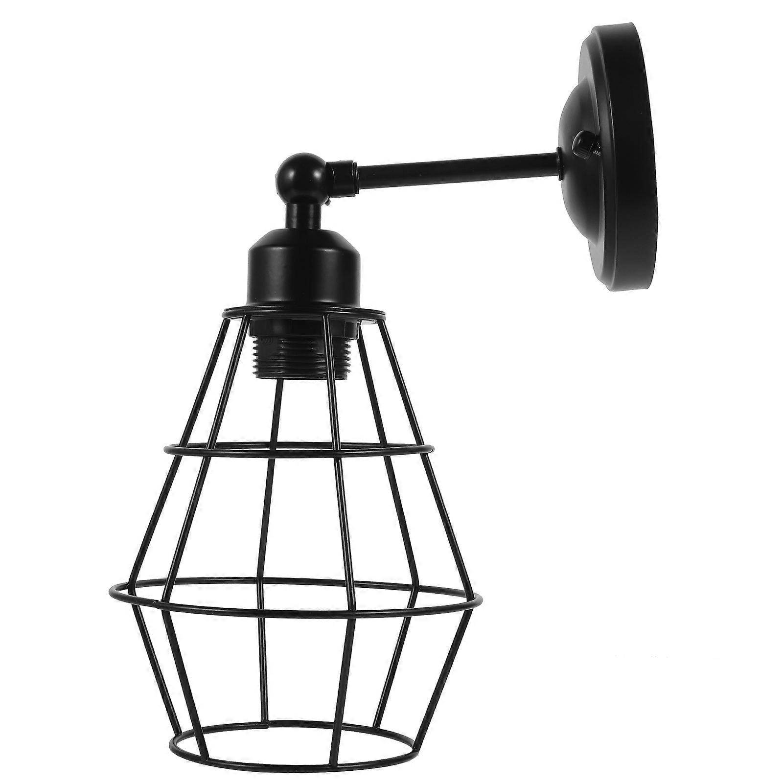 Wall Lamp E27 Base Bedside Reading Lamp Industrial Style